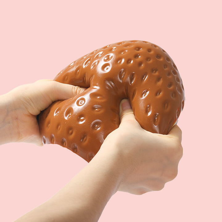 2100g Giant Chocolate Strawberry Taba Squishy