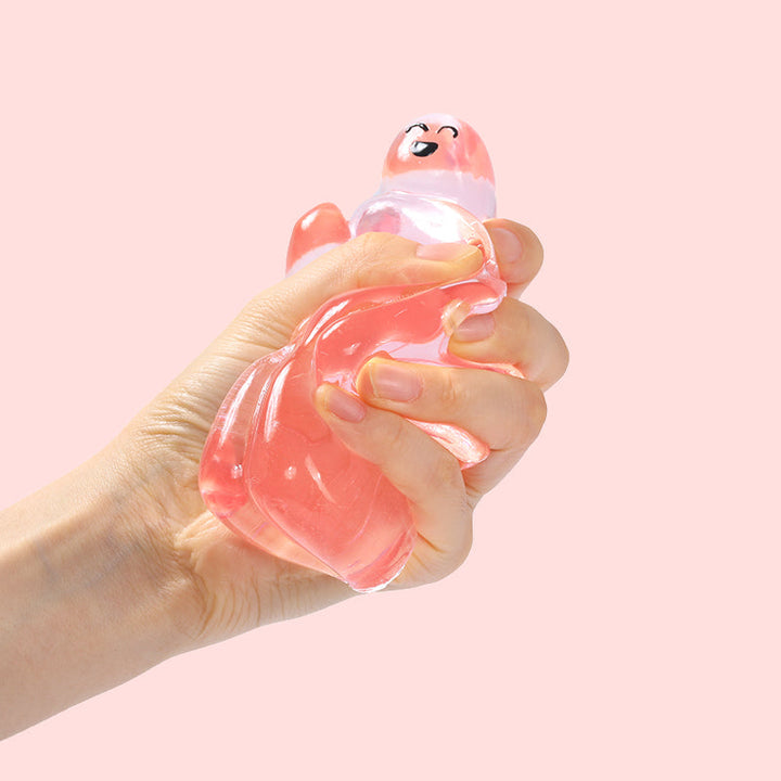 200g Crystal Pink Noob Taba Squishy