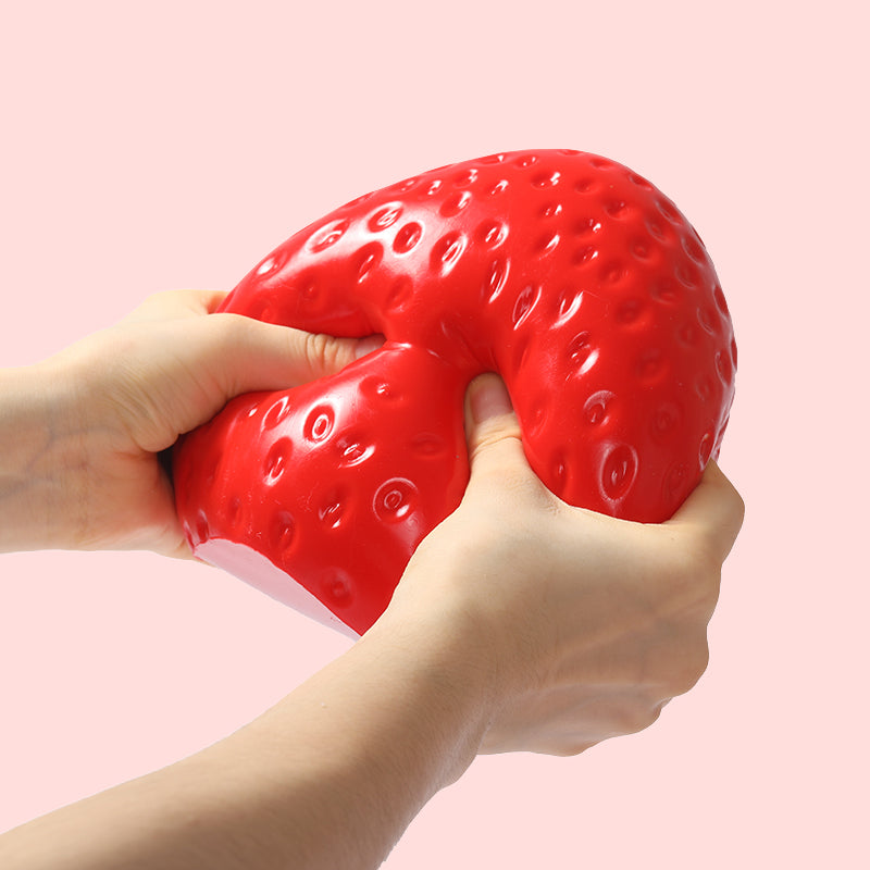 2100g Giant Red Strawberry Taba Squishy