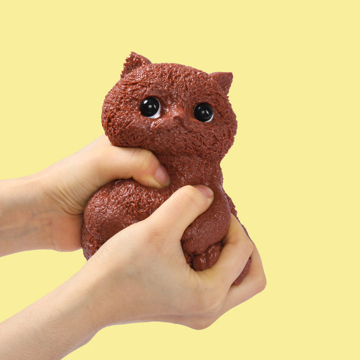 800g Giant Chocolate Cat Taba Squishy