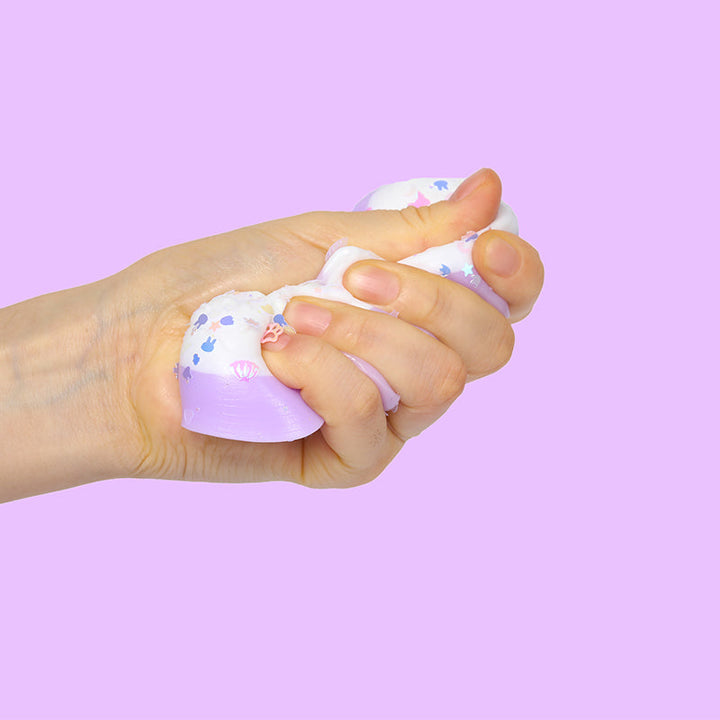 Adorable Purple Donut Squishy