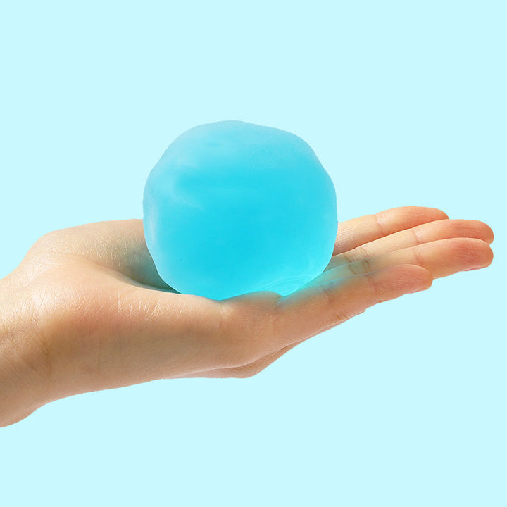 FUFUSQUISHY Frosted Blue Stress Ball