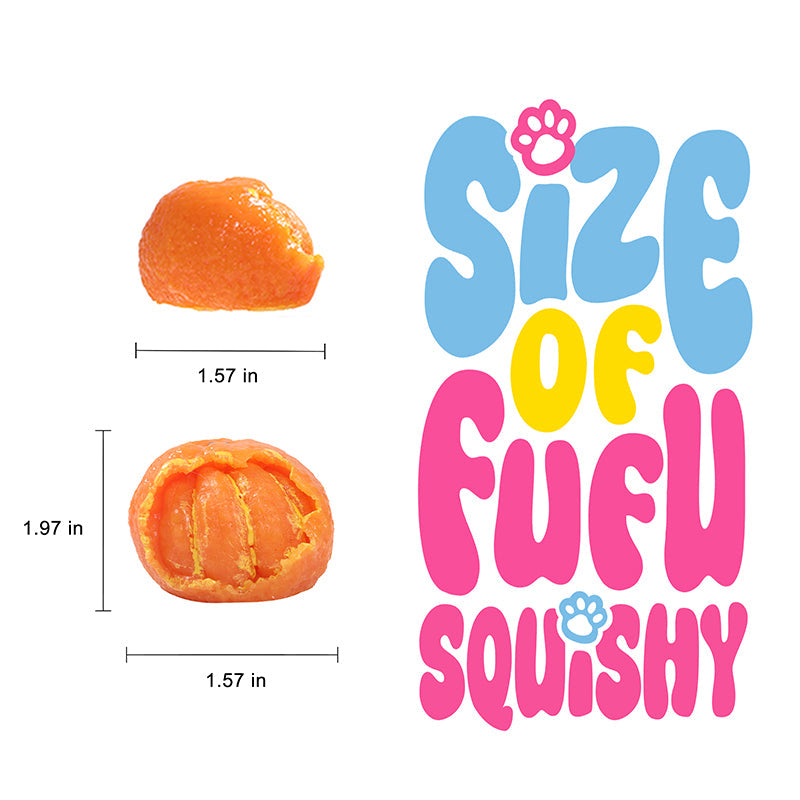 Realistic Tangerine Taba Squishy