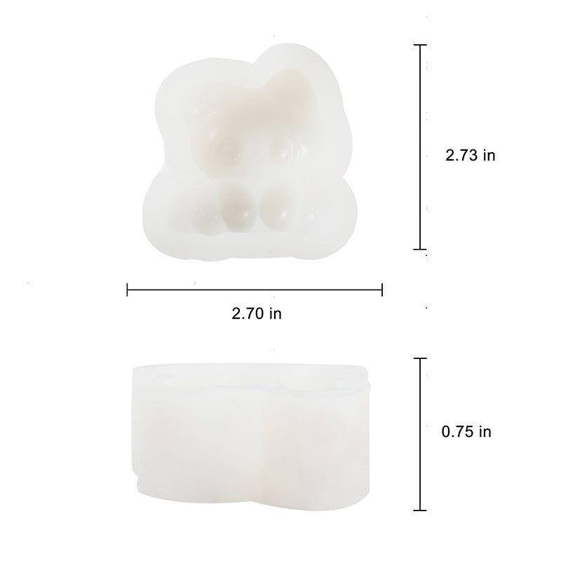 80g Elf Kitty Squishy Mold