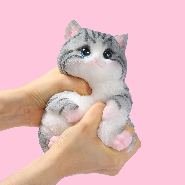 800g Giant Gray Cat Taba Squishy