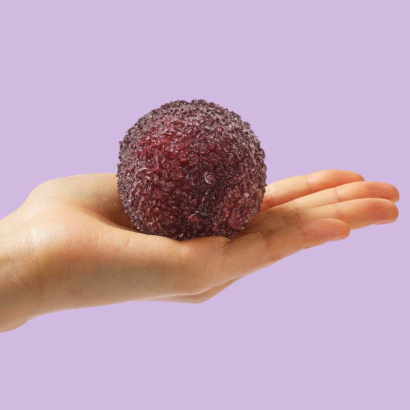 FUFUSQUISHY Brown Crystal Bayberry Stress Ball