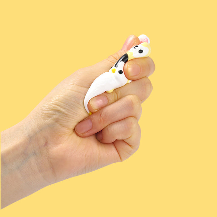Cute Little Dog Head Penguin Taba Squishy
