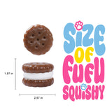 Chocolate Sandwich Cookie Taba Squishy