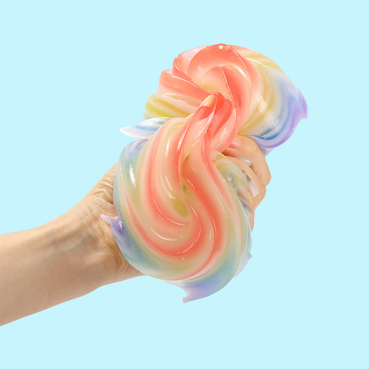 Crystal Wheel Cake Taba Squishy