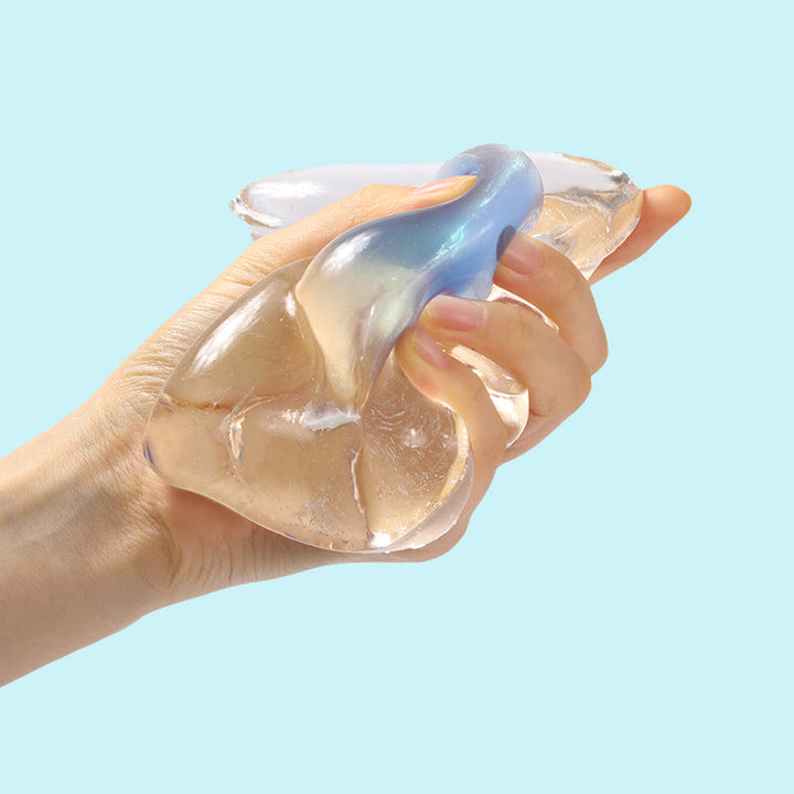 260g Crystal Blue Ice Pillow Taba Squishy