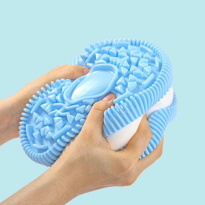 1600g Giant Blue Cookie Taba Squishy
