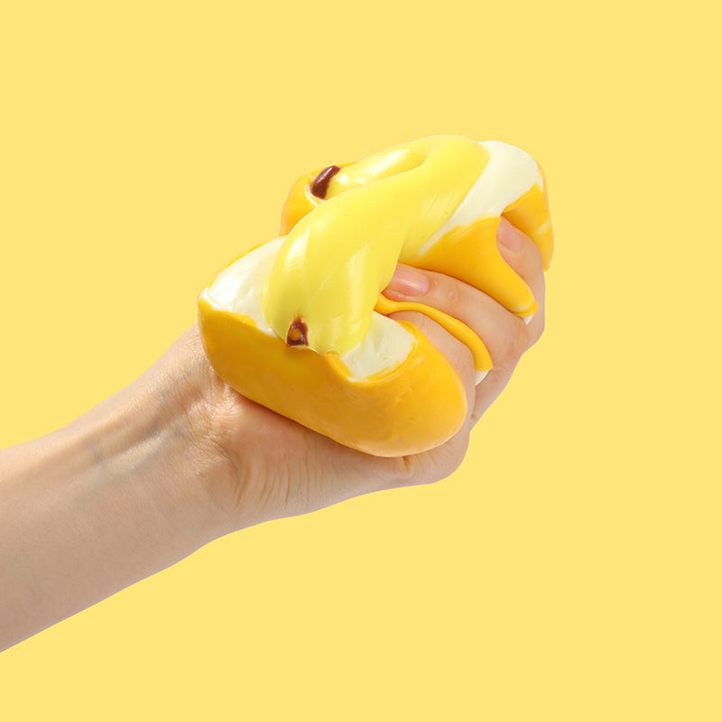 Banana Baby Toast Taba Squishy