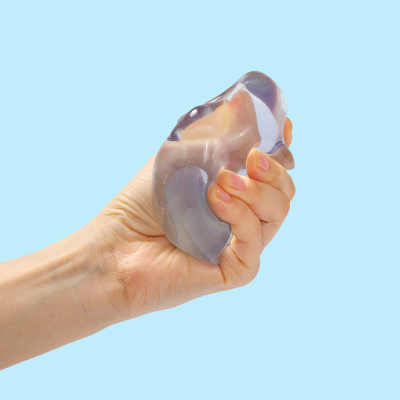 170g Crystal Blue Ice Cube Taba Squishy