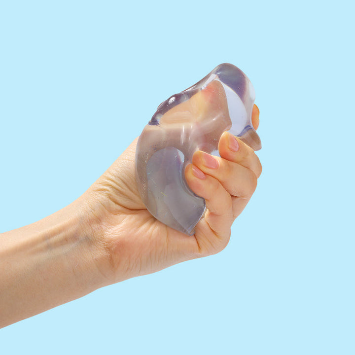 170g Crystal Blue Ice Cube Taba Squishy