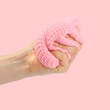 Pink Chocolate Heart Taba Squishy