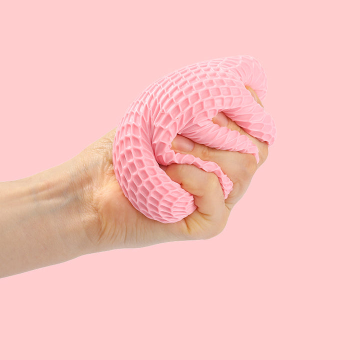 Pink Chocolate Heart Taba Squishy