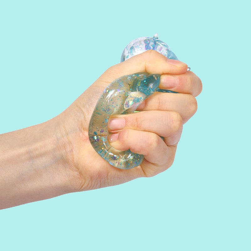 Blue Slow Rising Cat Paw Squishy