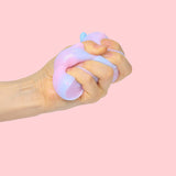 Pink Blue Fat Cat Squishy