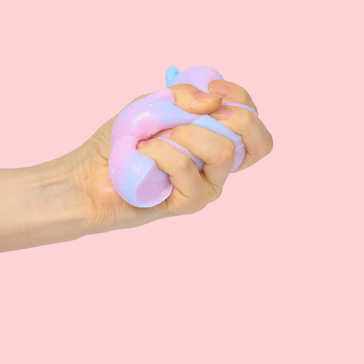 Pink Blue Fat Cat Squishy