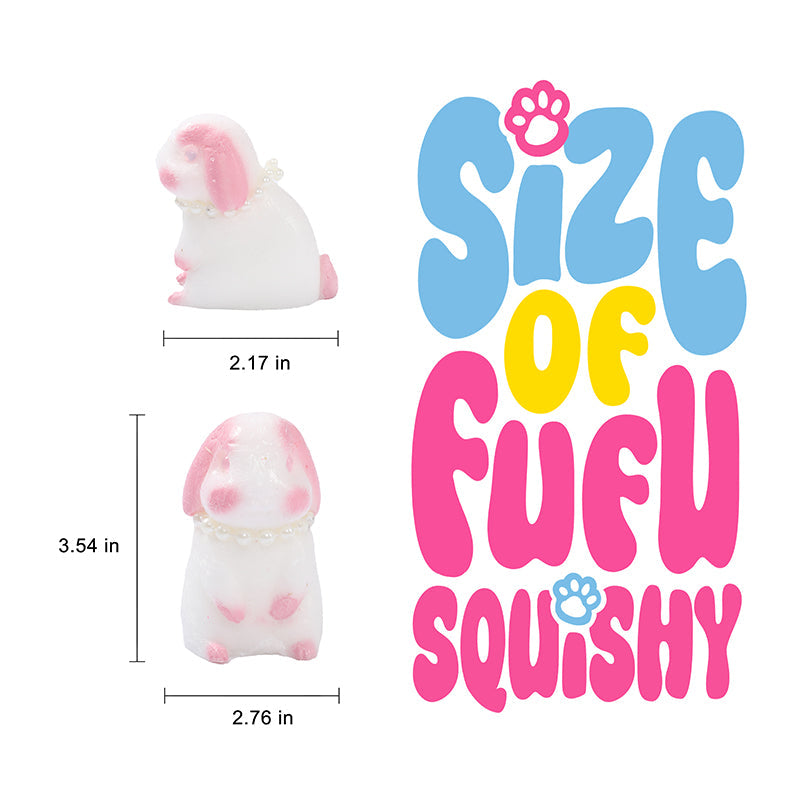 Cute Pink Bunny Taba Squishy