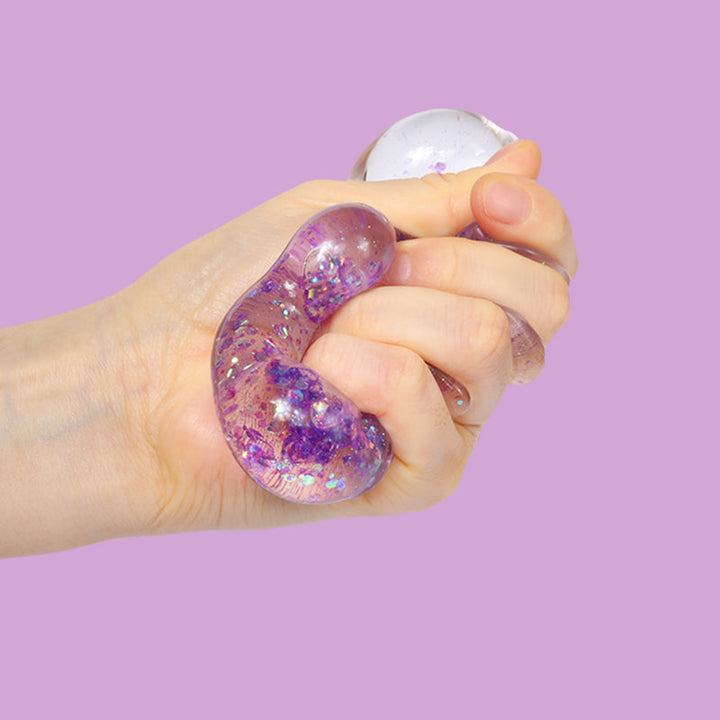 Purple Slow Rising Cat Paw Squishy