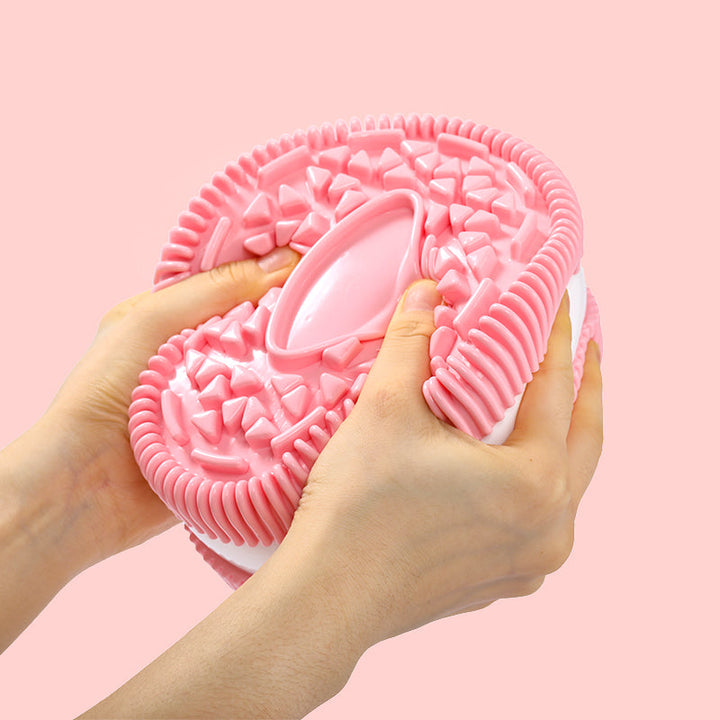 1600g Giant Pink Cookie Taba Squishy