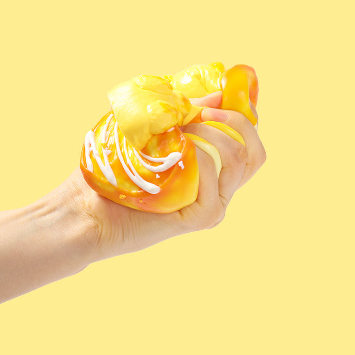 Buttery Bear Thick Toast Taba Squishy