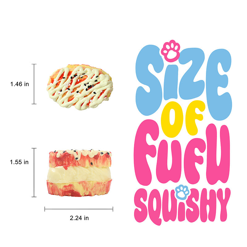 Delicious Cream Toast Taba Squishy