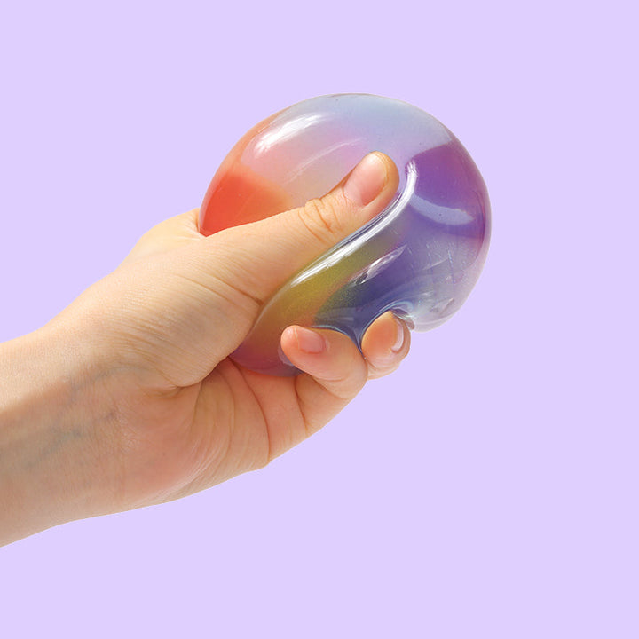 100g Crystal Rainbow Magic Ball Taba Squishy