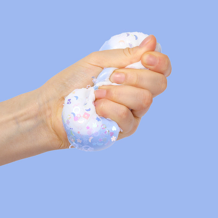 Adorable Blue Donut Squishy