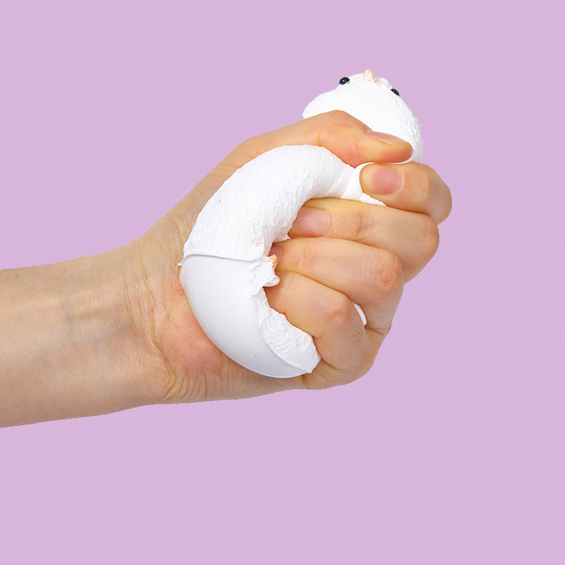 130g White Chicken Taba Squishy