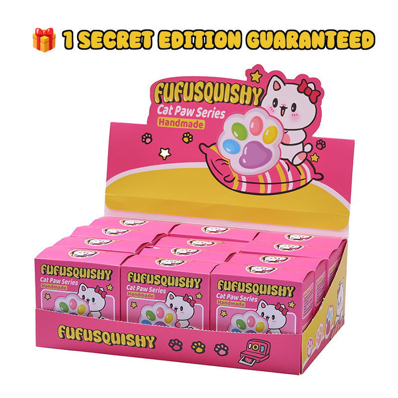 FUFUSQUISHY Cat Paw Squishy Blind Box