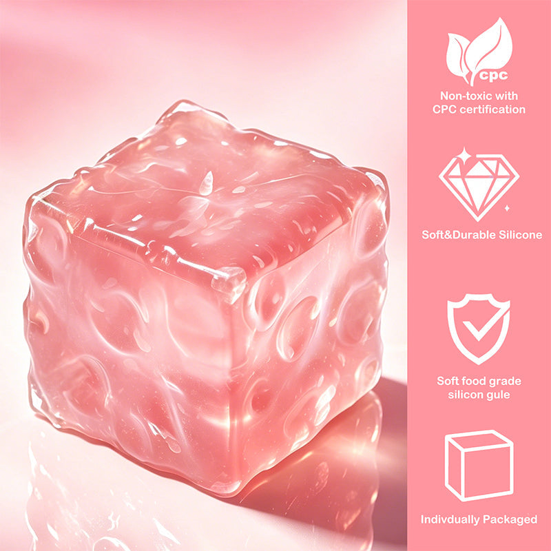 FUFUSQUISHY Jumbo Cheese Squishy Fidget Toy Stress Ball