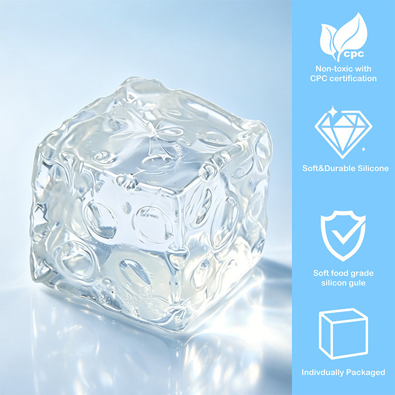 FUFUSQUISHY Crystal Jumbo Cheese Squishy Original Sensory