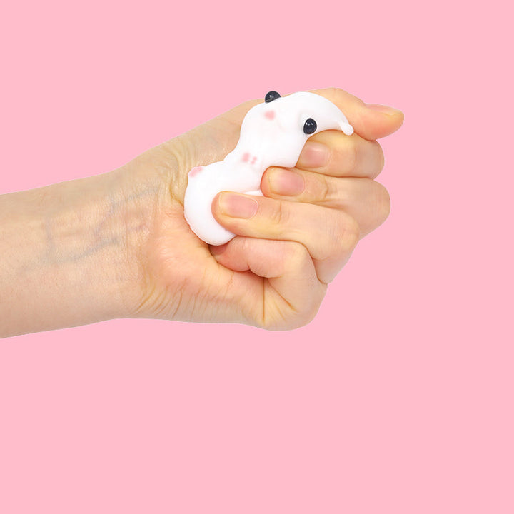 65g White Hamster Squishy
