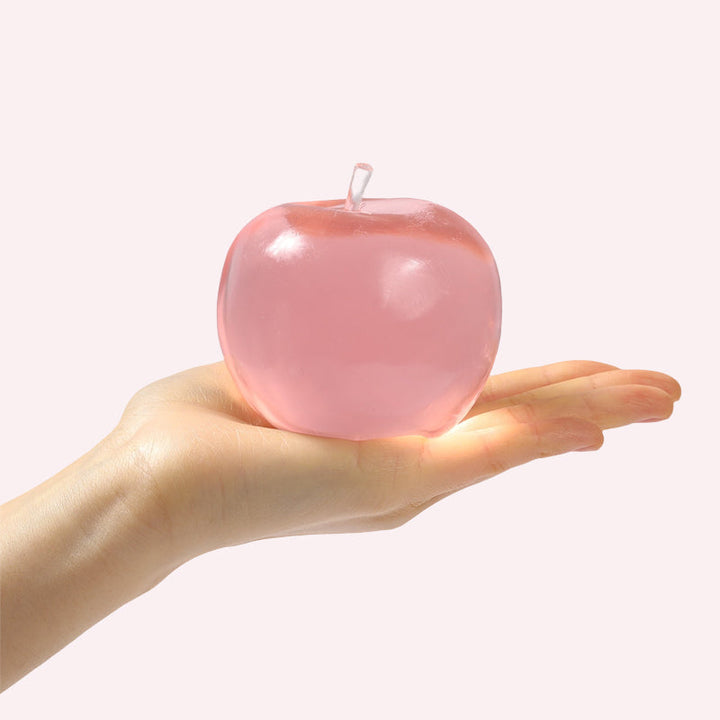 FUFUSQUISHY Crystal Red Apple Stress Ball