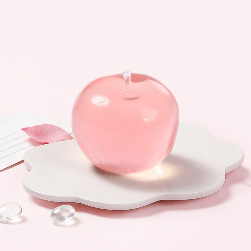 FUFUSQUISHY Crystal Red Apple Stress Ball