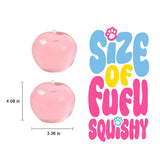 FUFUSQUISHY Crystal Red Apple Stress Ball
