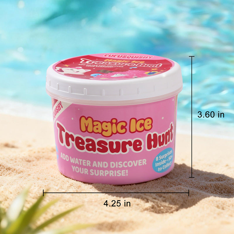 FUFUSQUISHY Magic Ice Squishy Snow Cone