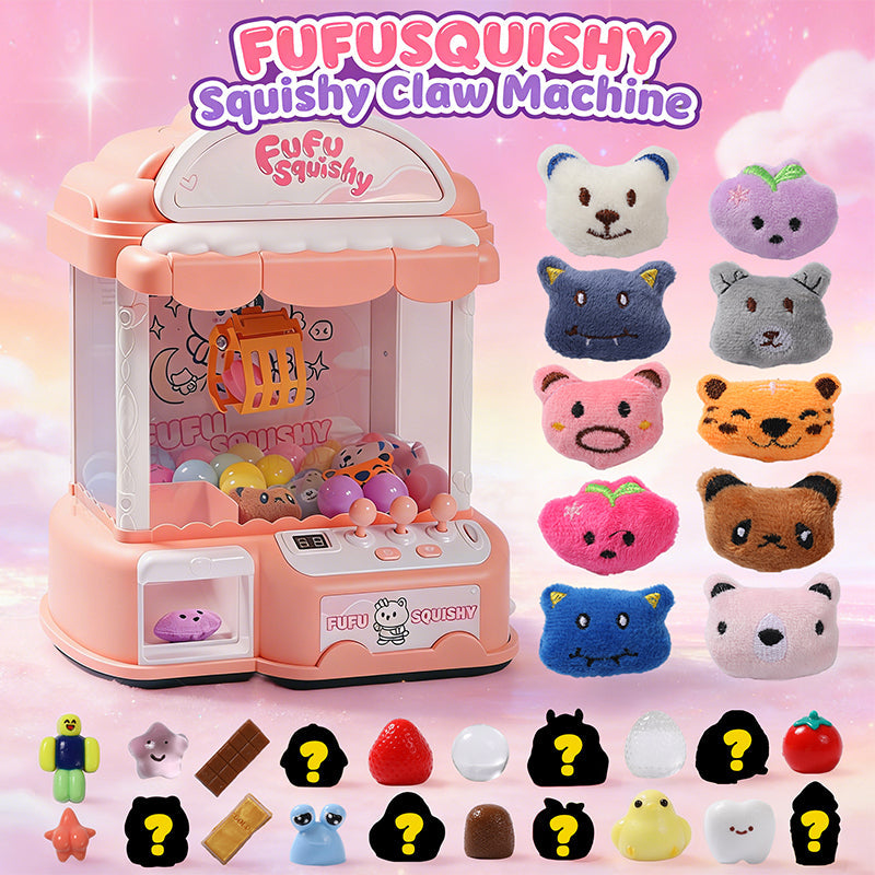 FUFUSQUISHY Claw Machine For Kids Squishy Vending Machine