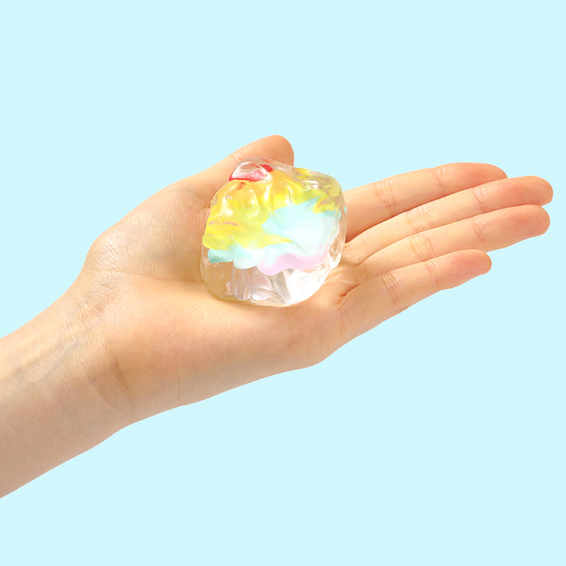 Rainbow Crystal Cube Taba Squishy