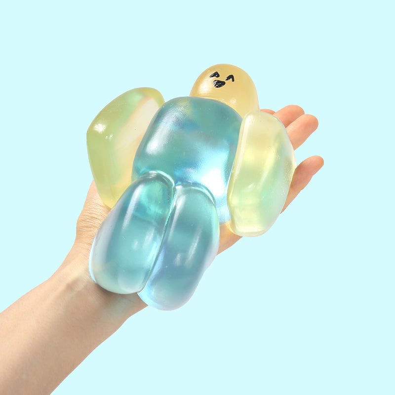 800g Crystal Yellow Robolx Noob Squishy