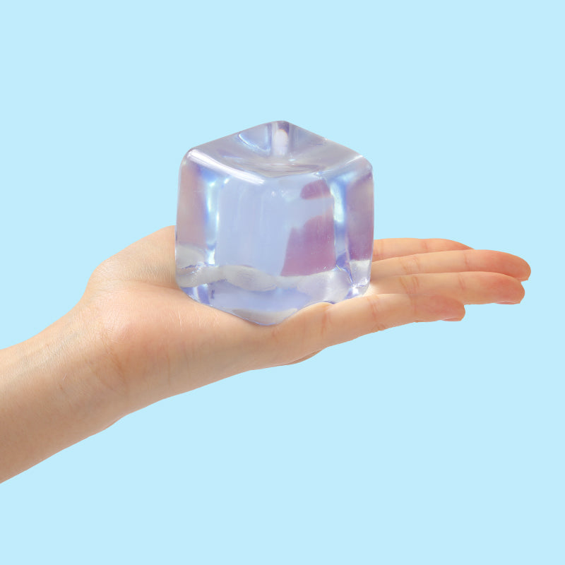 170g Crystal Blue Ice Cube Taba Squishy