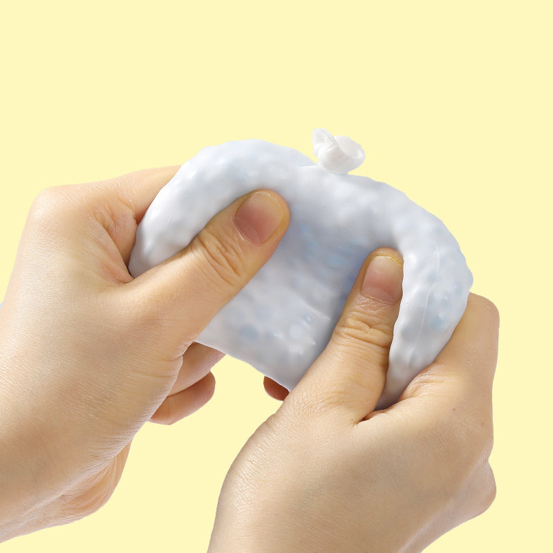 FUFUSQUISHY Blue Bead Stress Ball