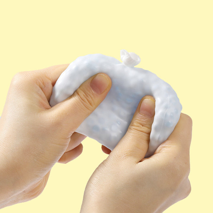 FUFUSQUISHY Blue Bead Stress Ball