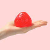 130g Crystal Sparkling Red Strawberry Taba Squishy