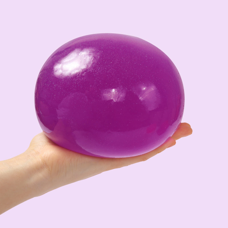1600g Crystal  Purple Ball Taba Squishy