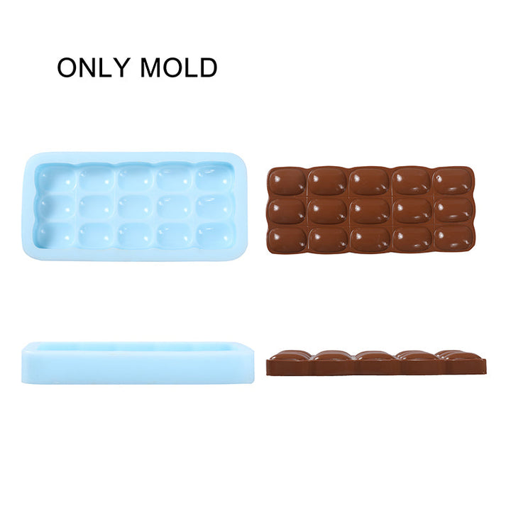 200g Round Chocolate Squishy Mold