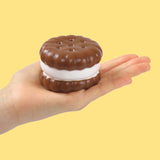 Chocolate Sandwich Cookie Taba Squishy