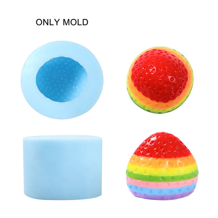 2100g Strawberry Squishy Mold